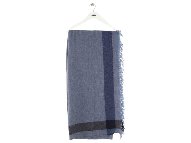 Eric Bompard Kaschmir-Schal Blau 