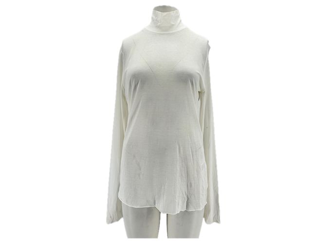 Autre Marque MATIN Tops T.US 8 Algodón Blanco