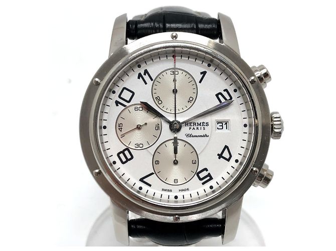 Relógio de pulso automático Chrono Clipper CP1.910 da Hermès
