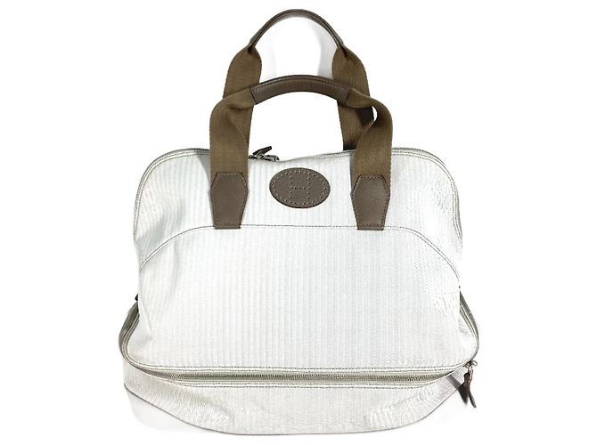 Hermès Borsa da Golf 40 Hermes Bianco Beige Taupe