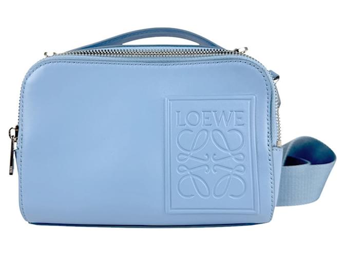 Loewe Blue Leather Shoulder Bag  ref.2106176