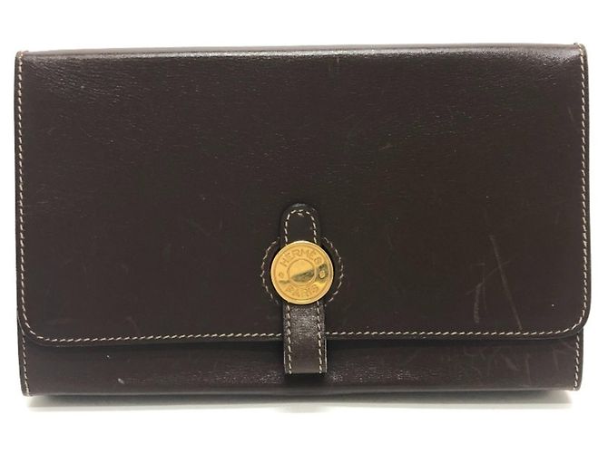 Borsa Box della serie Dogon di Hermès Marrone