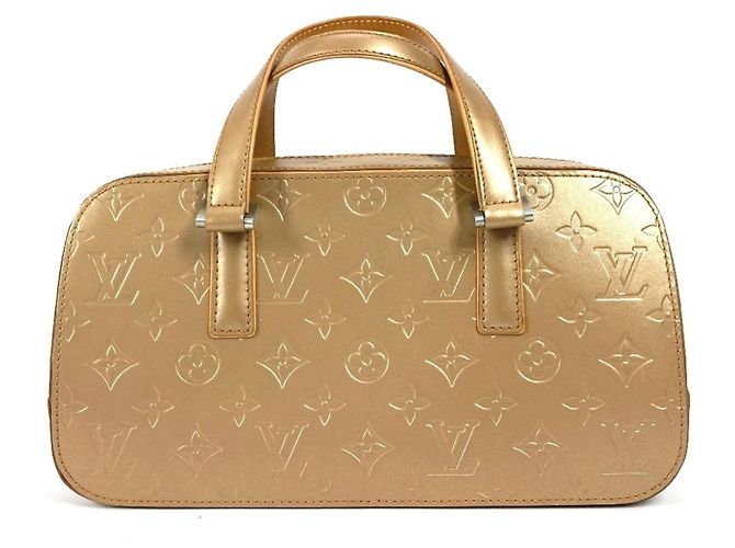 Louis Vuitton Monogram Matte Shelton Tote Handbag Beige