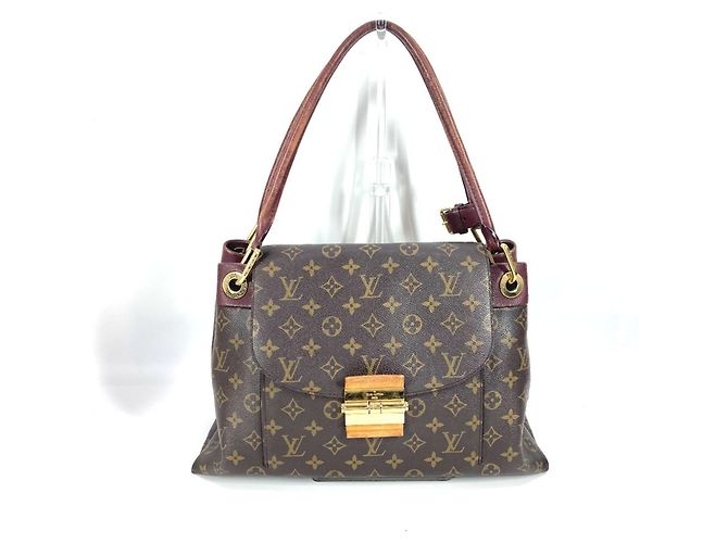 Sac à épaule Monogram Olympe de Louis Vuitton Marron Violet