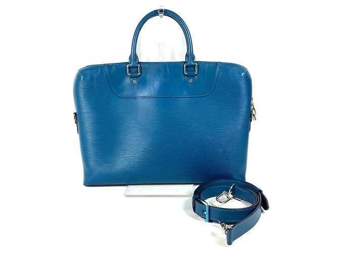 Maletín de Documentos Día Epi Louis Vuitton Azul Azul claro