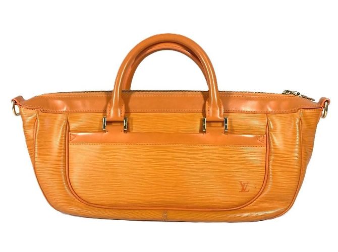 Sac à main Louis Vuitton Epi Danura MM Orange