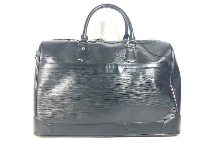 Bolsa Bourget 50 Epi da Louis Vuitton Preto