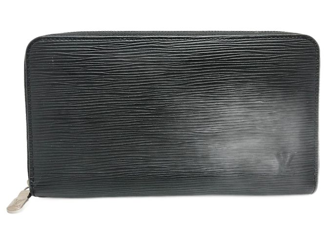 Louis Vuitton Epi Leather Long Wallet Black