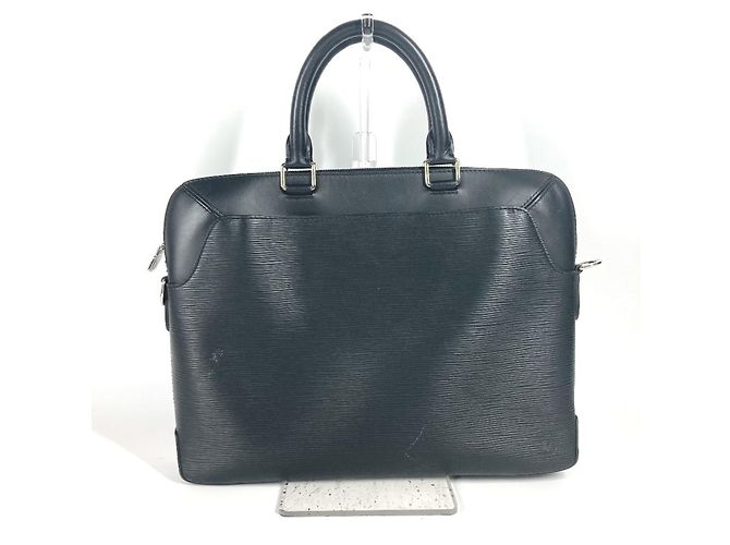 Sac à main Briefcase Epi Oliver de Louis Vuitton Noir