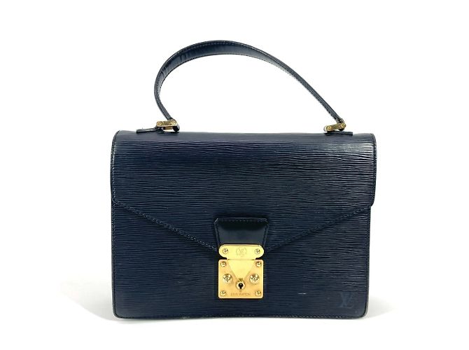 Sac à main Louis Vuitton Epi Concorde Noir