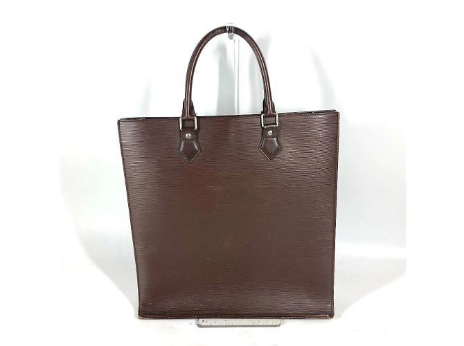 Sac Plat en Épi Louis Vuitton Marron