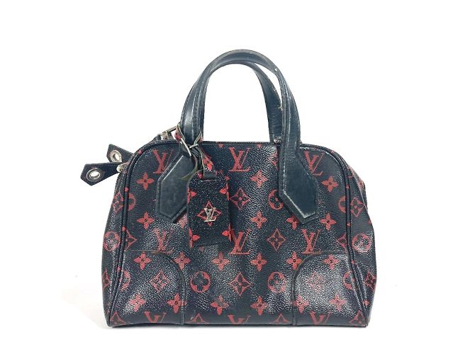 Sac à main épaule Soft BB Dora Monogram Rouge Louis Vuitton Noir