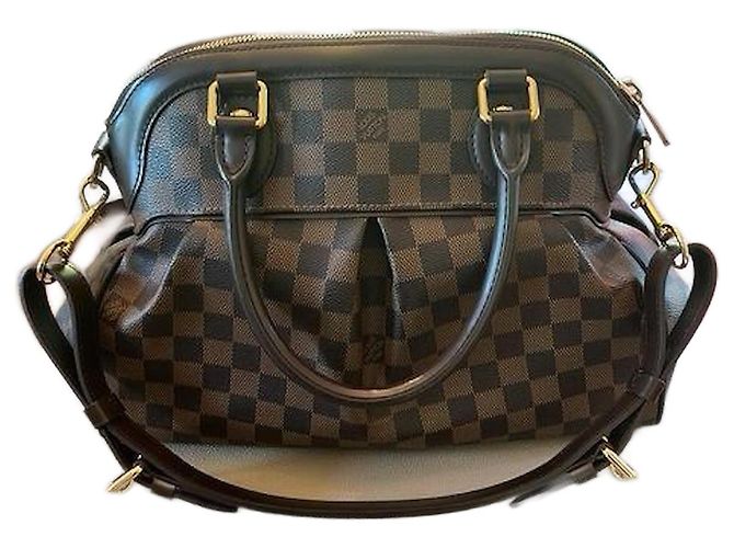 Louis Vuitton Trevi PM Bolsa de mão em couro marrom