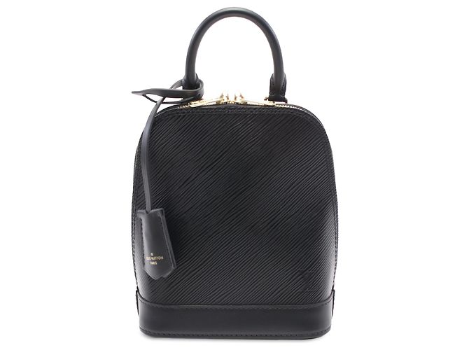 Mochila Alma Epi negra Louis Vuitton Negro