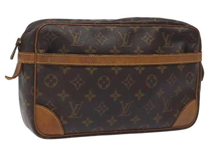 LOUIS VUITTON Clutch Compiegne 28 M51845 LV Auth nb148 Monogramm