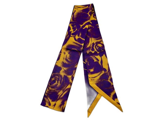 Sciarpa Burberry in seta multicolore 180cm x 8cm