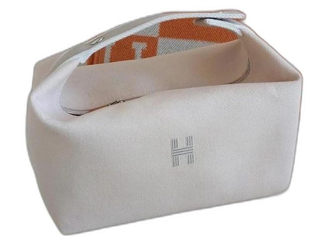 Hermès Bric à Brac Grand modéle Blanc cassé