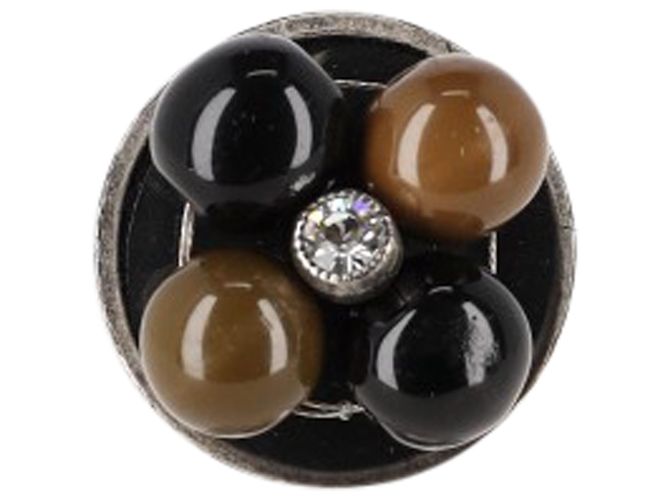 Anillo embellecido Chloé en metal plateado Plata