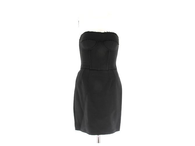 Vestido DOLCE & GABBANA T.IT 40 Algodón Negro