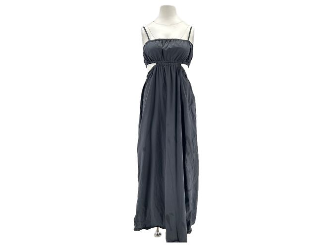 Autre Marque Vestido VENROY T.International S Algodón Negro