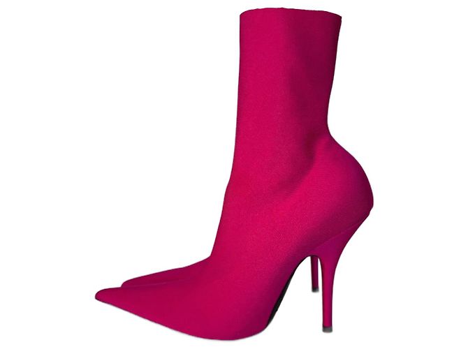 Balenciaga Knife Boots 110 Pink Gr. 36