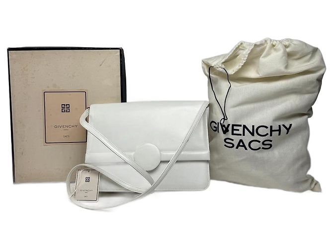 Sac en cuir Givenchy 4G vintage blanc