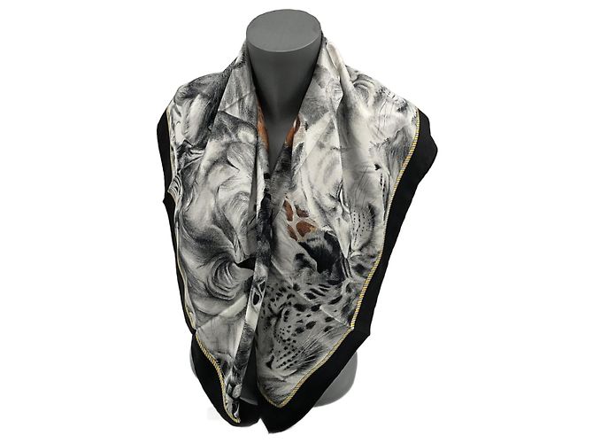 Burberry Seidentuch Mehrfarbig 90x90cm Mehrfarben