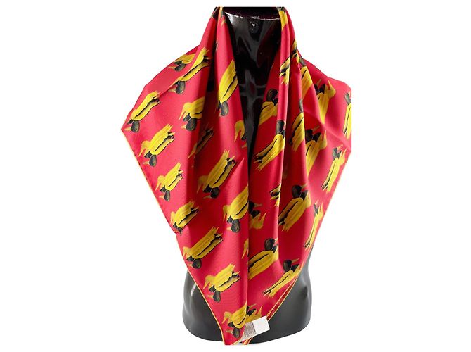 Sciarpa Burberry in seta multicolore 90x90cm