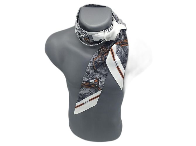 Sciarpa Choker Burberry in Seta Multicolore