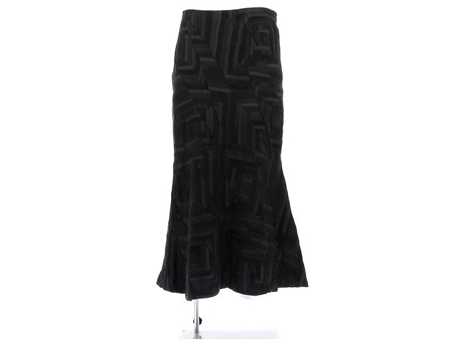 Gonne RALPH LAUREN T.US 6 Seta Nero