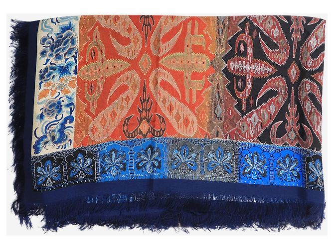 Autre Marque Multicolour silk scarf Multiple colors