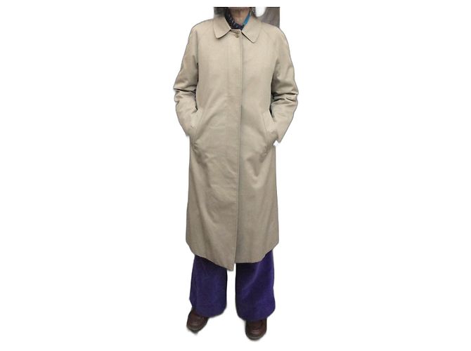 Impermeabile Burberry in gabardine beige