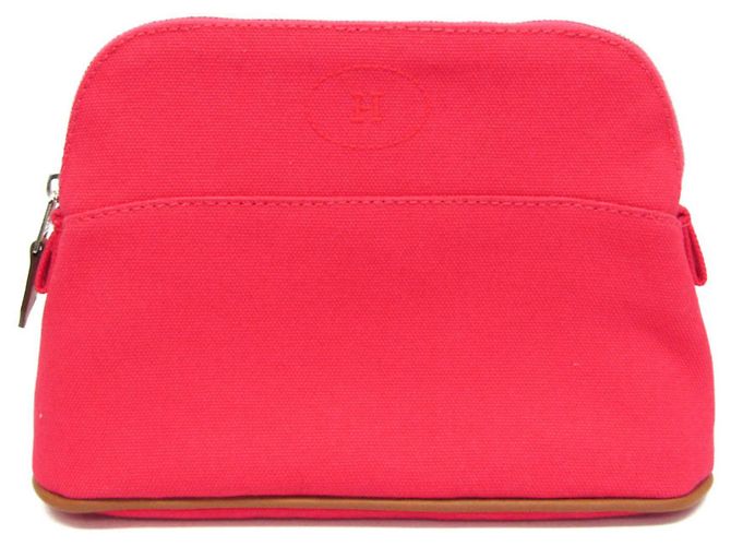 Hermès Bolide Mini Tasche Braun Pink