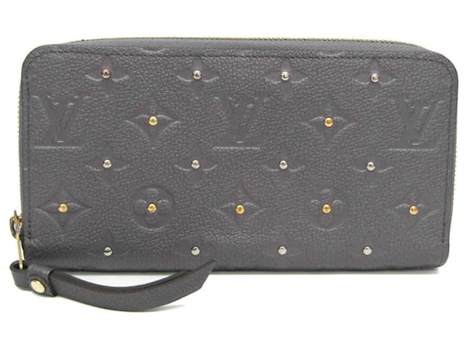 Louis Vuitton Monogram Empreinte Zippy Wallet Metallic Cloth  ref.2110258