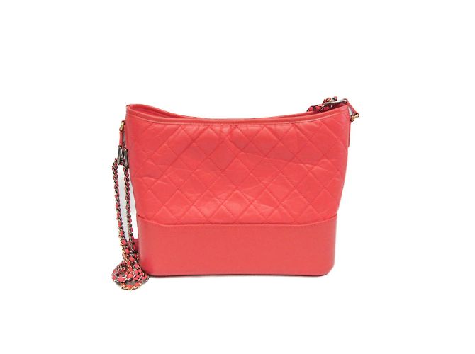 Borsa hobo Chanel Gabrielle De Chanel Rosso