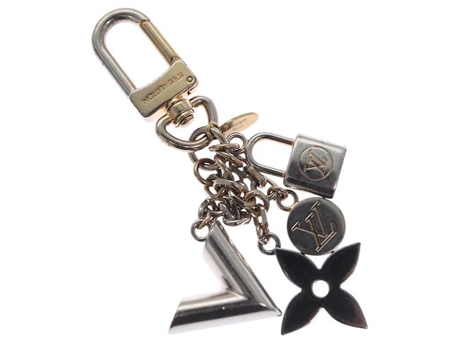 LOUIS VUITTON Caleido V Charm metal Silver M67377 LV Auth bs22752 Silvery
