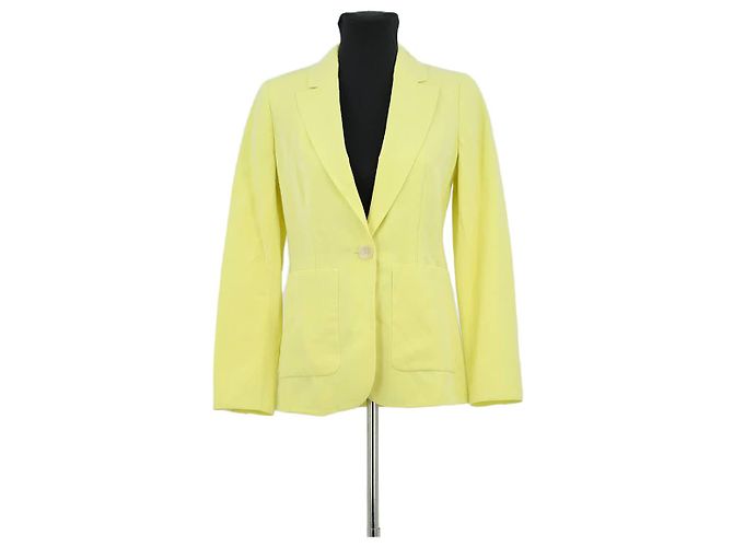 Lk Bennett Blazer giallo in lino