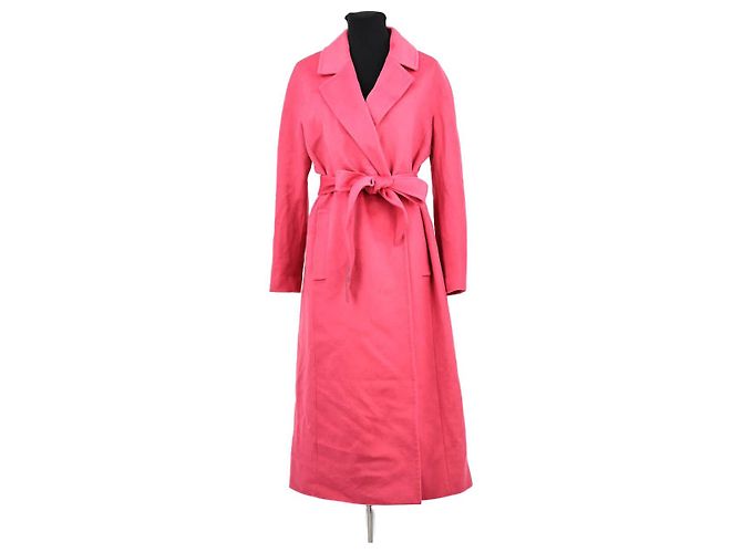 Lk Bennett Pink wool coat