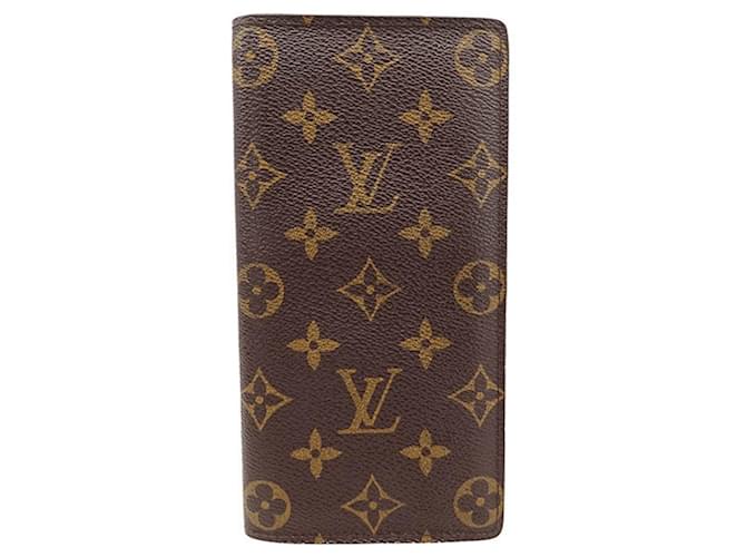 Louis Vuitton Brown Monogram Long Wallet Patent leather  ref.2112793