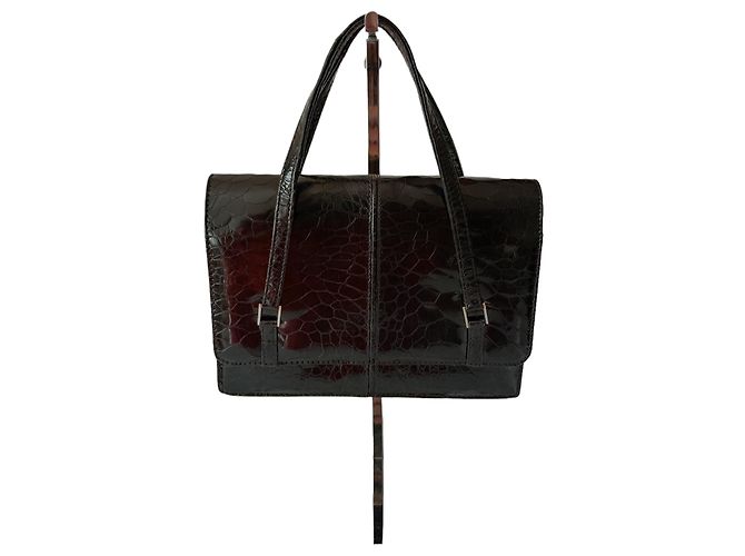 Autre Marque Bolsa de mão vintage preta Preto