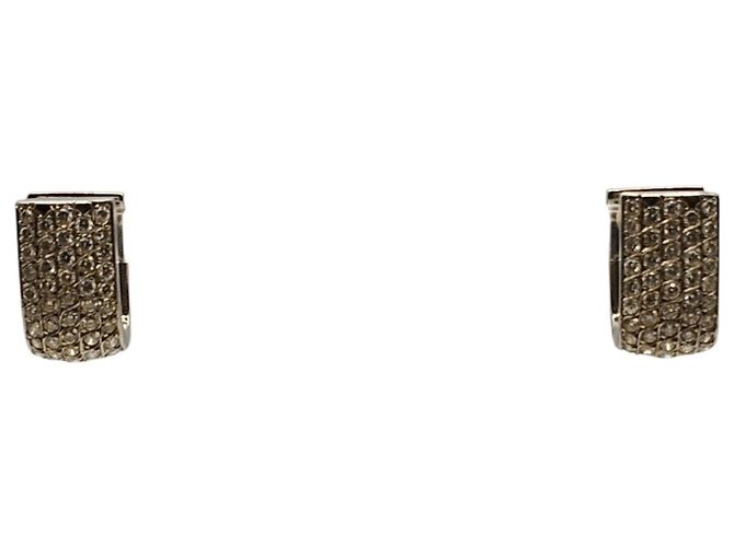 Autre Marque Ohrringe aus Weißgold mit Diamanten