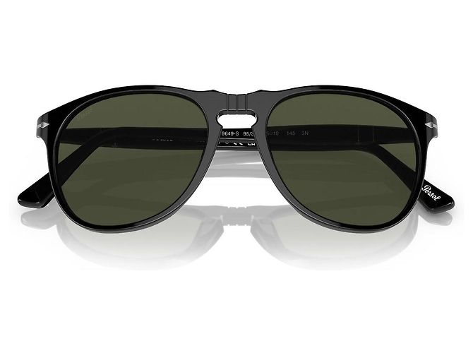 Persol 9649-s black acetate sunglasses