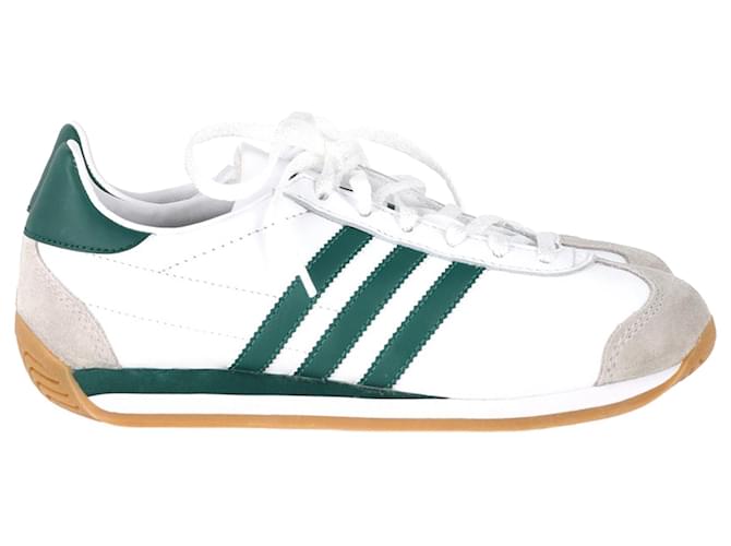 Autre Marque Adidas Country Sneakers in White Leather Cream  ref.2113757