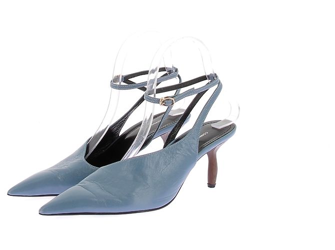Autre Marque NON SIGNE / UNSIGNED Mules & clogs T.EU 37 Leather Blue