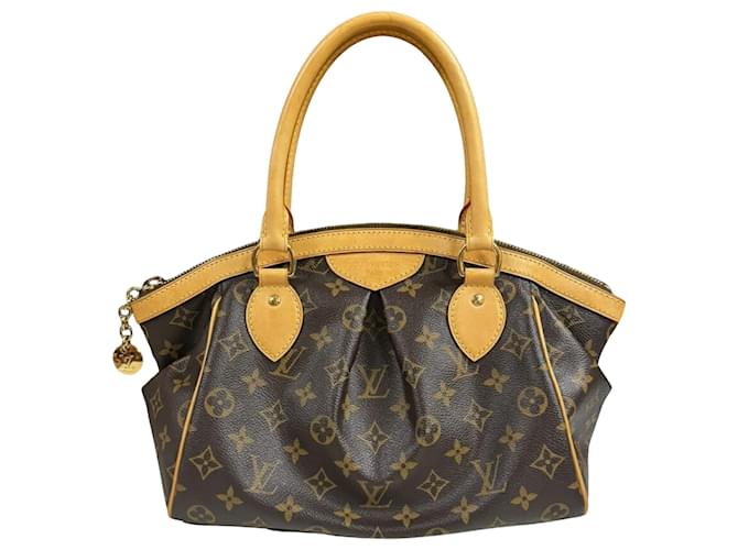 Louis Vuitton Tivoli Brown Cloth  ref.2114712