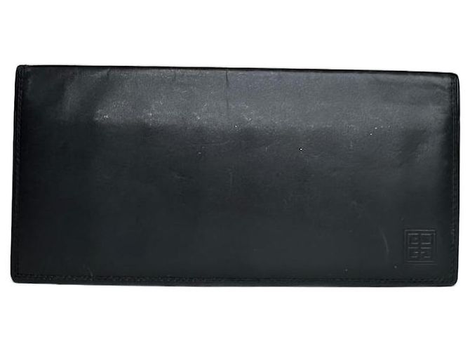 Vintage  Givenchy Leather Card Holder / ID holder black