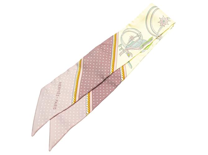 Hermès HERMES Scarves T.  Silk Pink  ref.2116834