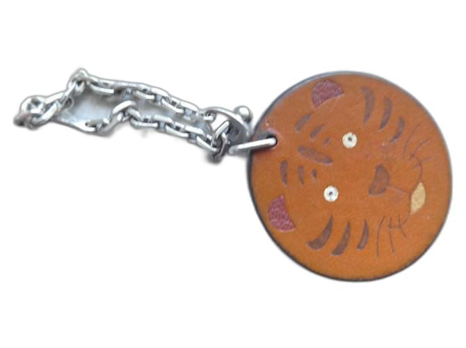 charm's hermès autêntico com sua caixa e dustbag Marrom 