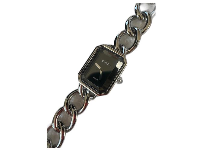 Première Orologio Chanel Premiere Chain Gourmette Argento