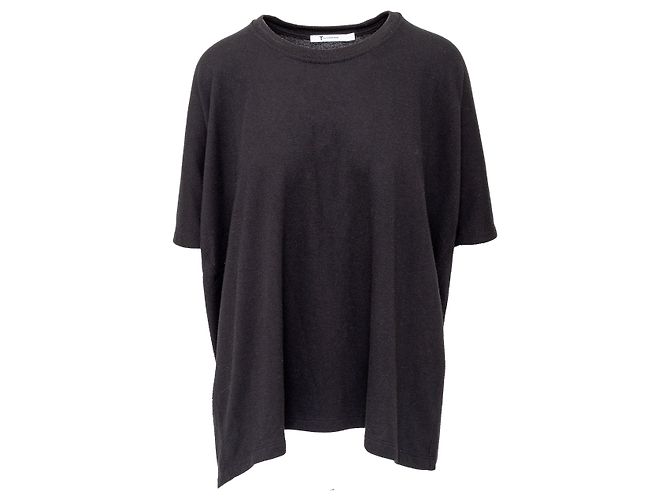 Autre Marque Alexander Wang Oversized T-shirt - '10s Black
